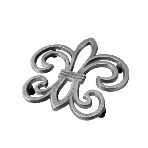 Trivet 16x16x2.5cm Lily silver