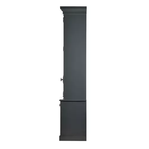 By Kohler Elias 4 Doors 48x88x245cm Upperpart Glass  Grey Matt Complete (115971)