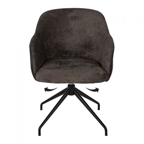 By Kohler Alonzo arm dining chair with turnsystem (200357)