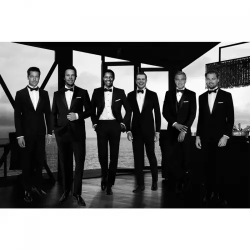 Hollywood's Finest black & white 120x180x2cm