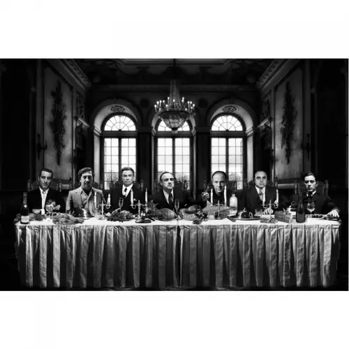 Gangsters Last Supper 300x200x2cm