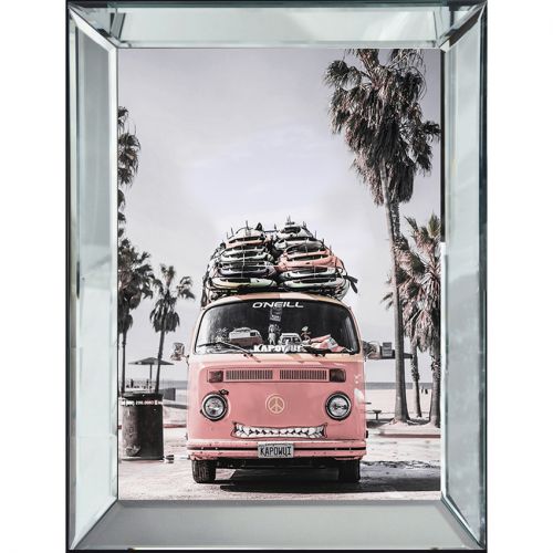 Pink Bulli Front 70x90x4.5cm