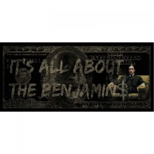 All about the Benjamin$ 90x200x2cm
