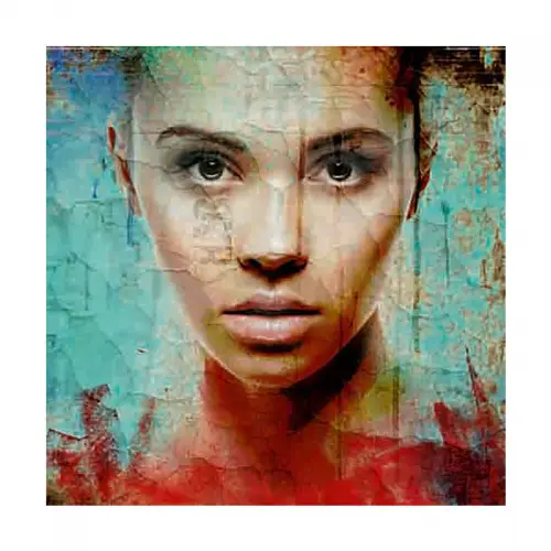 Tribute to dutch art 2 80x80x2cm