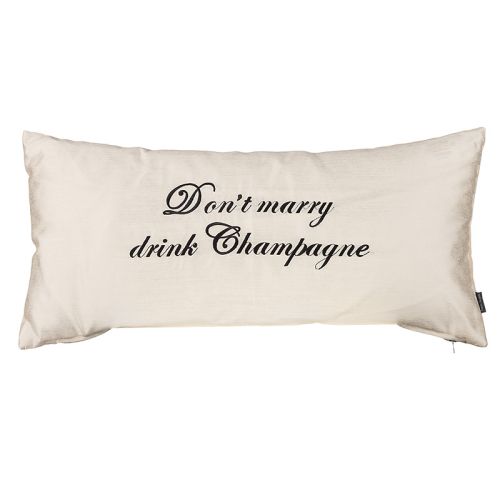 Pillow Don't marry 30x60x10cm