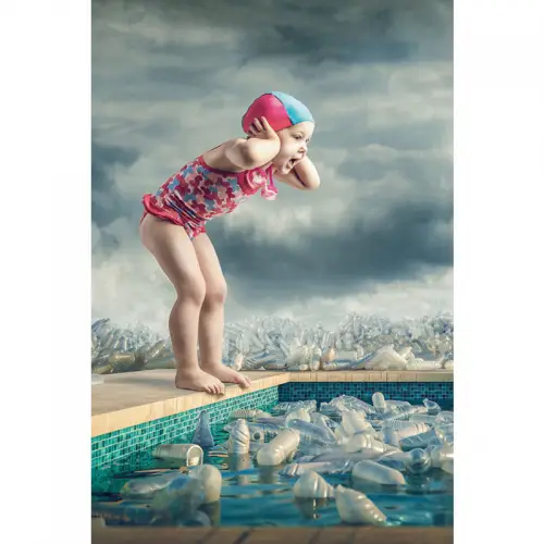 By Kohler Where is my pool? + changing frame 120x180x2,5cm (114148)