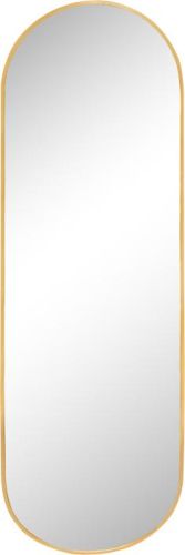 Golden wall mirror 50x150cm.
