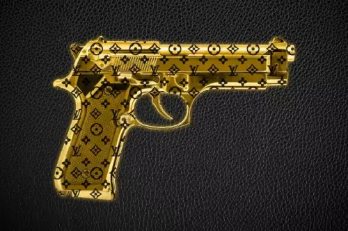 By Kohler Golden lv gun 80x120cm (200632)