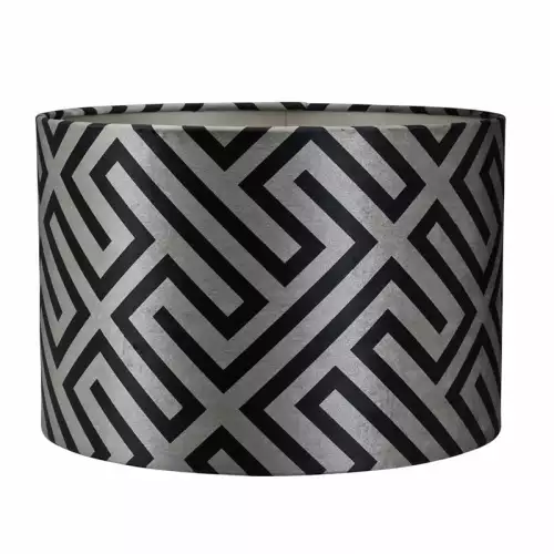 Cilinder Geometric antracite on taupe