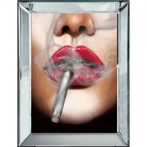 Red Lips with 60x80x4.5cm