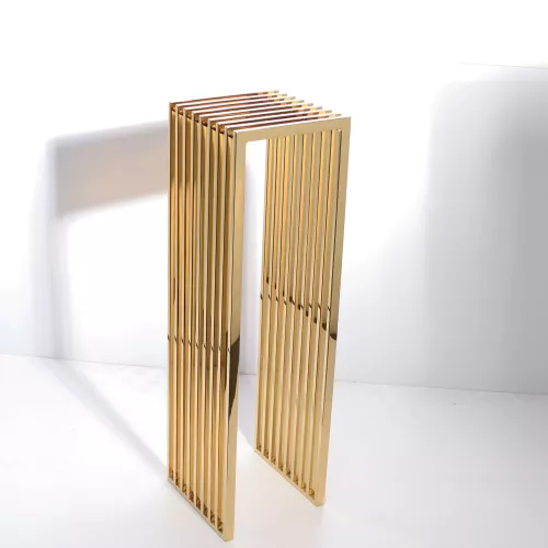 By Kohler Pillar console table Morley 35x35x120cm gold (201721)