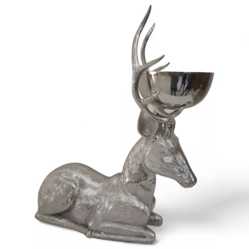 Reindeer with Bowl big 77x28x82cm
