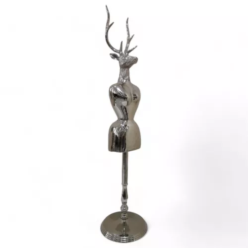 Reindeer Coat Hanger Lady 38x38x176cm