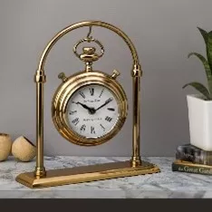 Table Clock 26x7x28cm