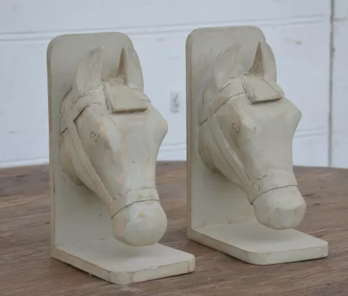 1x Bookend Horse