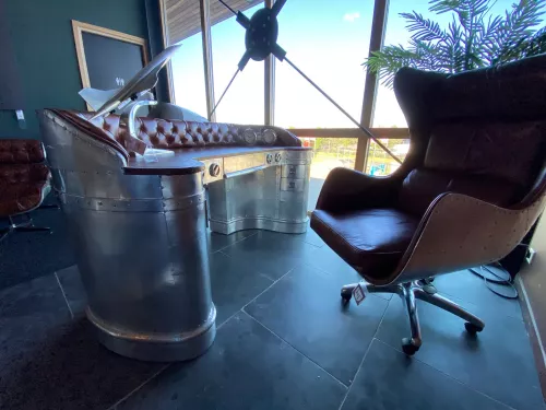 Airplane Writing Desk Eddison 185x86,5x100cm