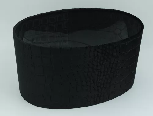 Falcon 20 Black on Transparent Cilinder Oval